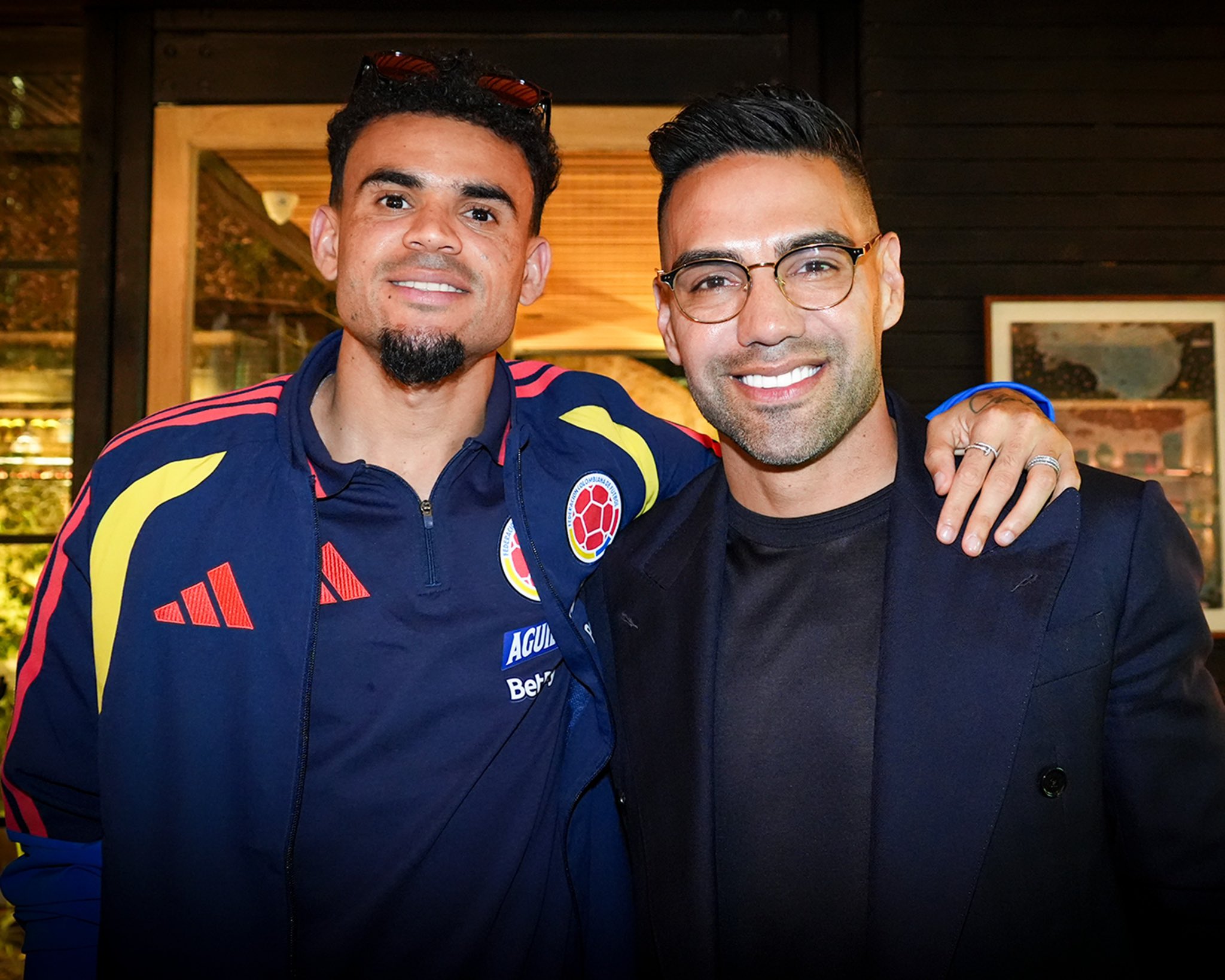 Falcao García visitó a la Selección Colombia antes del viaje al Mundial 2026