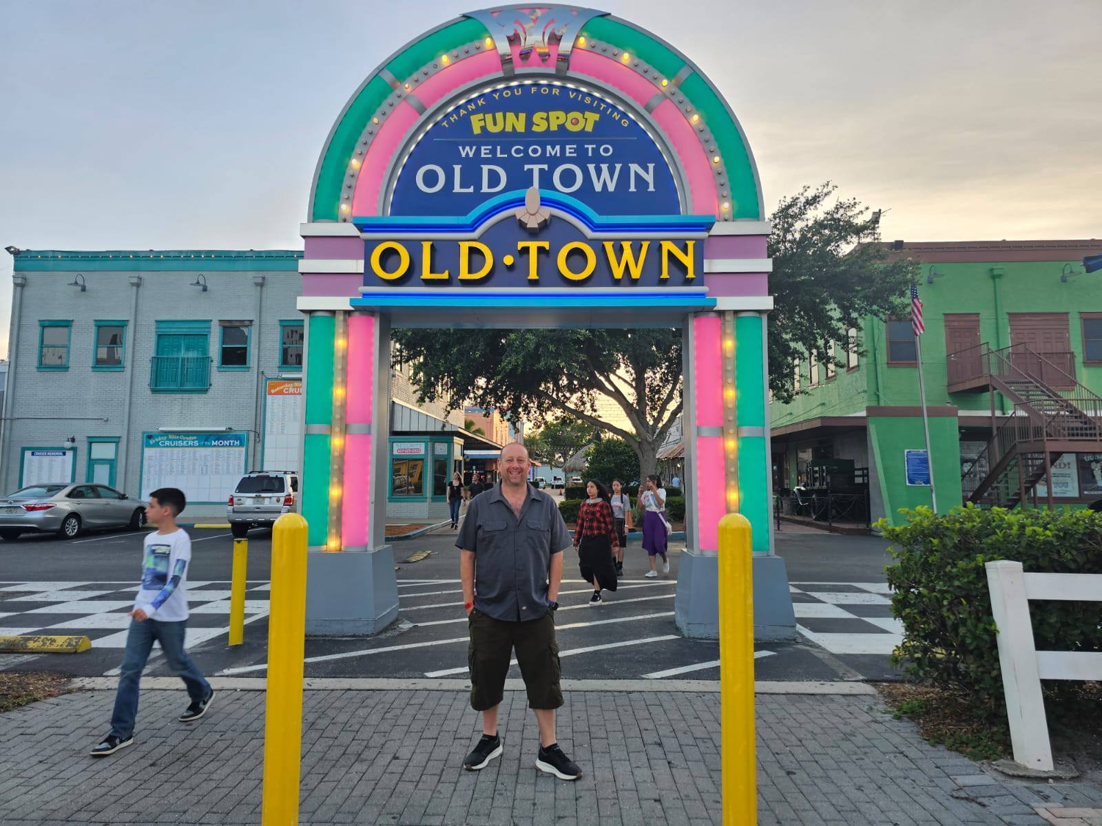 Atardecer en Kissimmee: karting, montaña rusa y Old Town